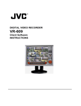 JVC DVR VR-609 User manual