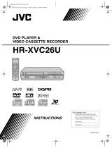 JVC DVD VCR Combo HR-XVC26U User manual