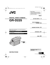 JVC Digital Camera GR-D225 User manual