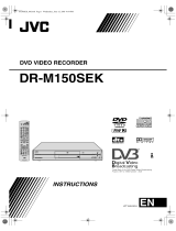 JVC DVD Recorder DR-M150SEK User manual