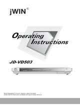 jWIN JD-VD503 User manual