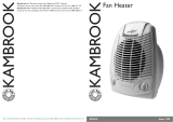 Kambrook Fan KFH15 User manual