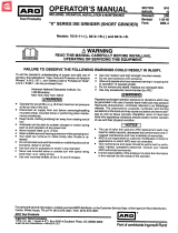 Ingersoll-Rand Grinder 5213-1B User manual