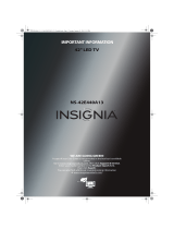 Insignia NS-42E440A13 User manual