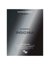 Insignia NS-39E340A13 User manual