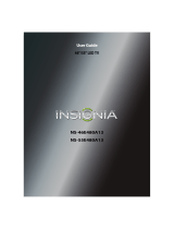 Insignia Car Satellite TV System NS-46E480A13 User manual
