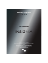 Insignia LE-37MY83 User manual