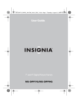 Insignia NS-DPF9G User manual