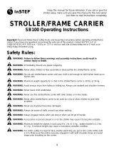 InStep Stroller SB100 User manual