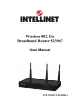 Intellinet Wireless 802.11n Broadband Router User manual