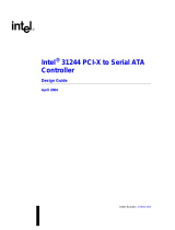 Intel Computer Drive 31244 PCI-X User manual