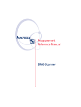 Intermec Scanner SR60 User manual