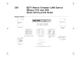 IBM E12 User manual