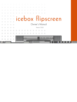 iCEBOX iBOX flipscreen User manual