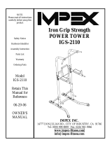 Impex Home Gym IGS-2110 User manual
