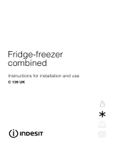 Indesit Freezer C 139 UK User manual