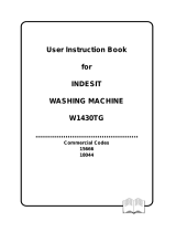 Indesit Washer 15666 User manual