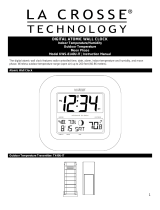La Crosse Clock KWS-8140U-IT User manual