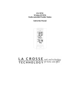 La Crosse Technology WS-7075U User manual