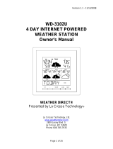 La Crosse Technology WD-3102U User manual