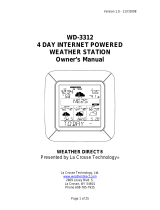 La Crosse Technology WD-3312 User manual