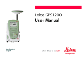 Leica GPS1200 Series User manual