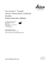 Leica Insulin Pen NCL-L-INSULIN User manual