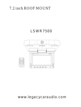Legacy Car Video System LSWR7500 User manual