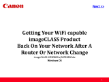 Canon Network Router MF8380CDW User manual