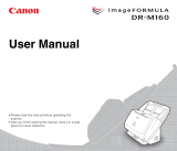 Canon imageFORMULA DR-M160 User manual