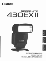 Canon Speedlite 430EX II User manual