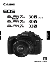 Canon Film Camera ELAN7NE-33V User manual