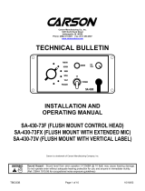 Carson SA-430-17 User manual