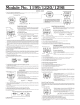 Casio Watch 1298 User manual