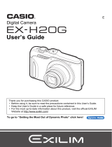 Casio EXH20G User manual