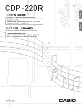 Casio CDP-220R User manual