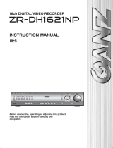 Ganz DVR ZR-DH1621NP User manual
