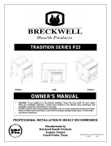 Breckwell Fire Pit P23I User manual