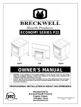 Breckwell Gas Heater P22FSL User manual