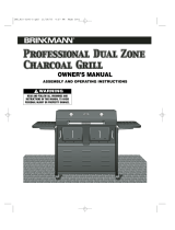 Brinkmann Charcoal Grill User manual