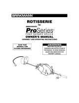 Brinkmann 4 Burner Gas Grill User manual