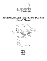 Broilmaster Kitchen Grill SBG2801-1 User manual