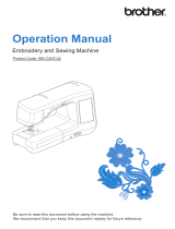 Brother Sewing Machine 882-C40/C42 User manual