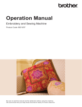 Brother Embroidery and Sewing Machine User manual