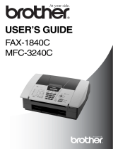 Brother FAX-1840C User manual