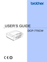 Brother Fax Machine DCP-770CW User manual