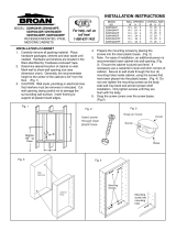 Jensen Medicine Cabinets 52WH244DPF User manual
