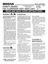 Broan QTXE110SFLT User manual