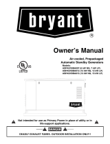 Bryant ASPAS1BBA015 User manual