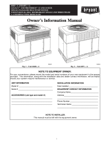Bryant 604D User manual